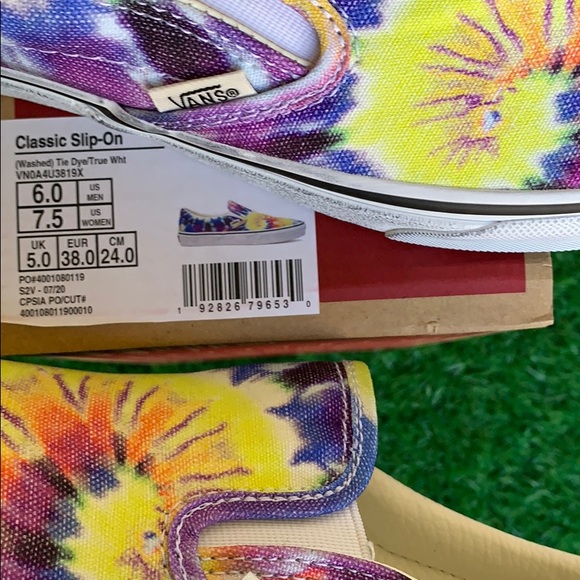 VANS CLASSIC SLIP ON WASHED TOR DYE/TRUE WMNS - Picture 16 of 16